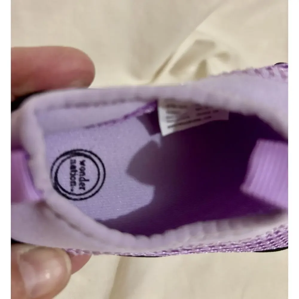 Wonder Nation Youth Water Shoes Purple Unisex US Size 7-8
